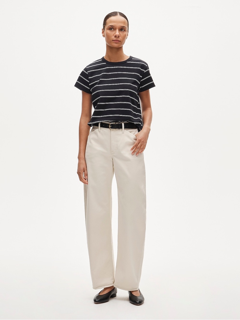 J. Crew Zoe barrel pant in chino in Natural Size 25 NWT